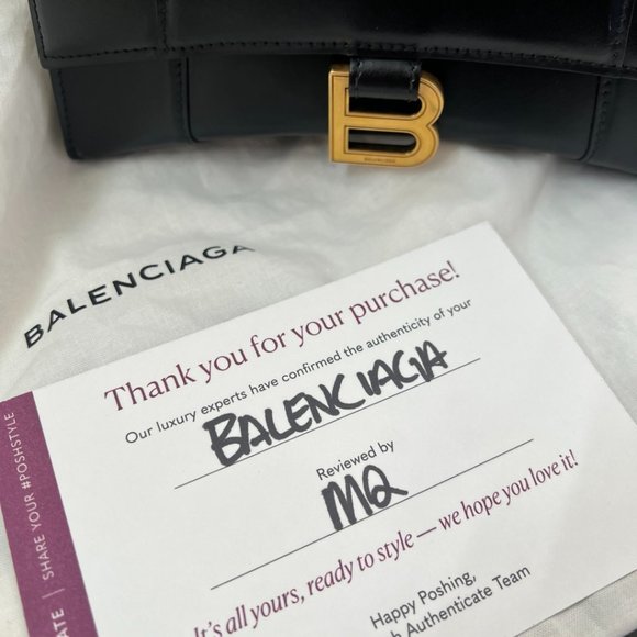Authentic Balenciaga Hourglass Small Bag - Picture 5 of 15